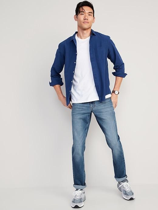 Straight Built-In Flex Jeans Product Image