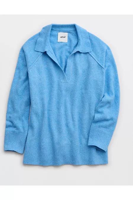 Aerie unREAL Polo Sweater Women's Product Image