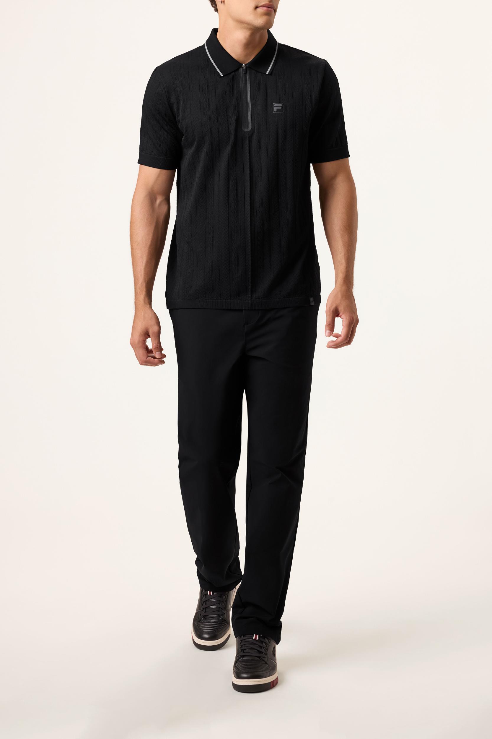 Challenger Cable Zip Polo Product Image