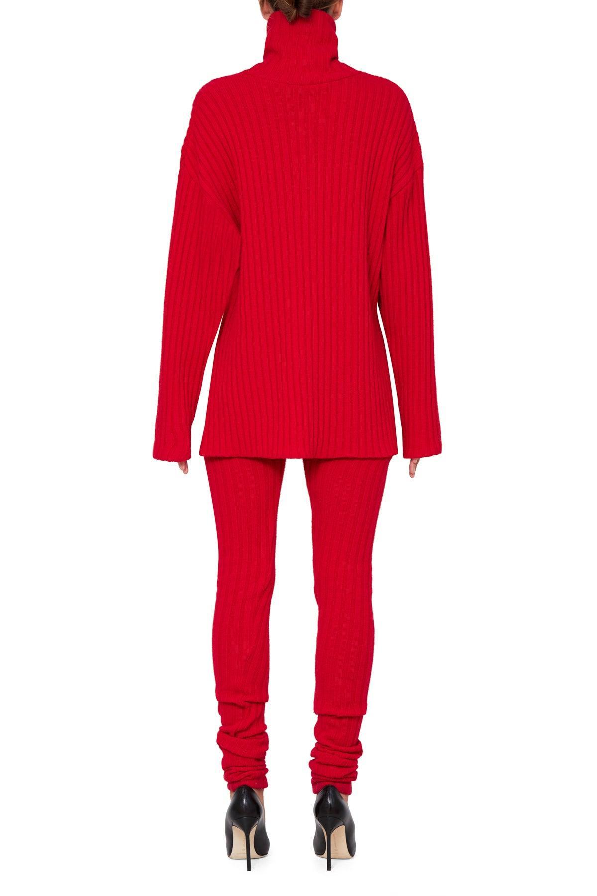 Ribbed Knit Oversized Sweater Product Image