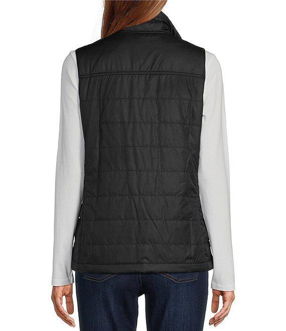 L.L.Bean Mountain Classic Stand Collar Zip Front Puffer Vest Product Image