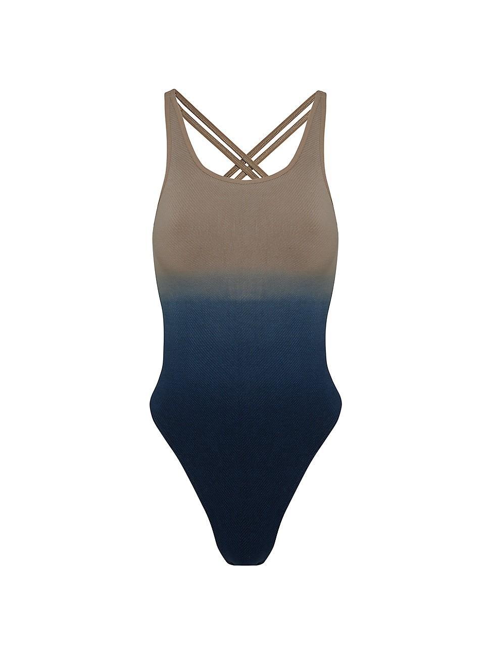 Womens Soft Ribbed Lowback Bodysuit Product Image