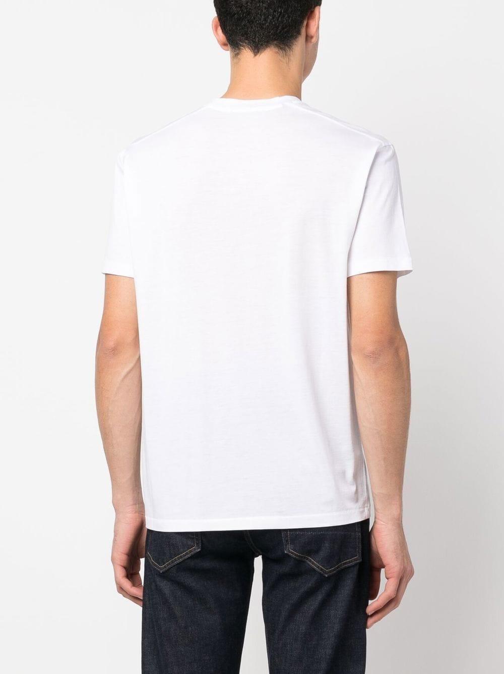 TOM FORD Placed Rib Slim-fit Lyocell And Cotton-blend T-shirt In Neutrals Product Image
