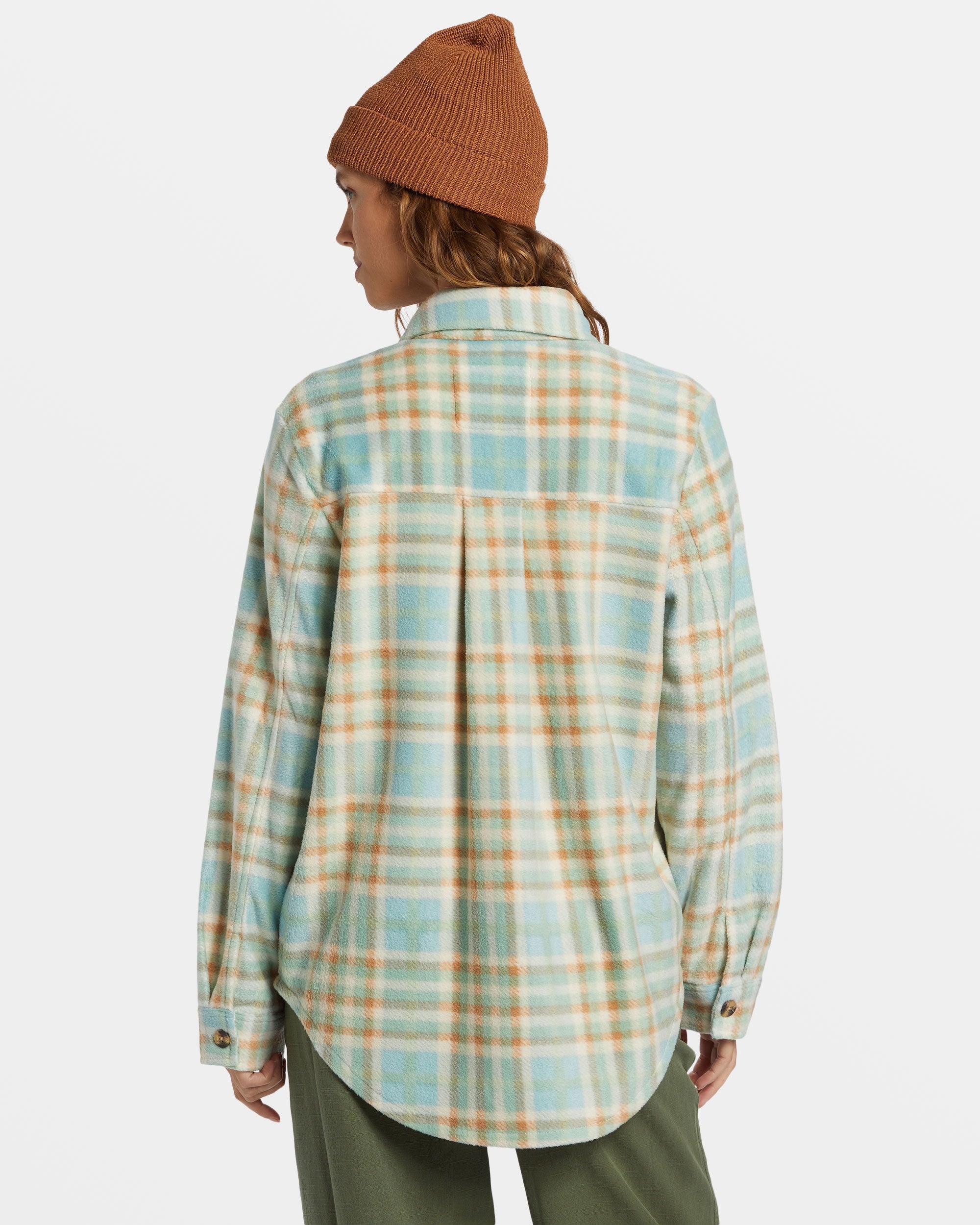 Forge Fleece Flannel Jacket - Blue Haze Female Product Image