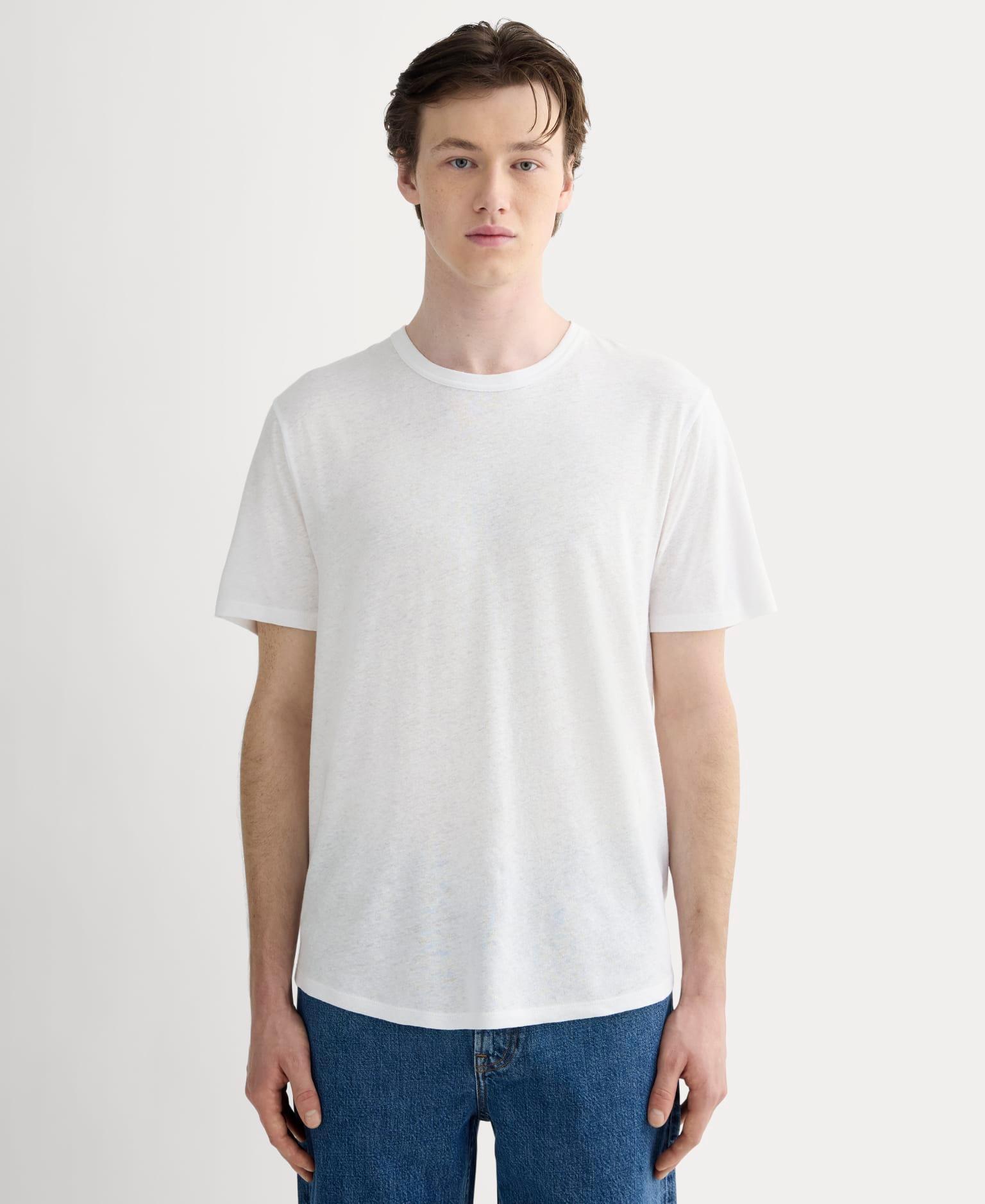 Mens Cotton Linen T-Shirt by Everlane Product Image