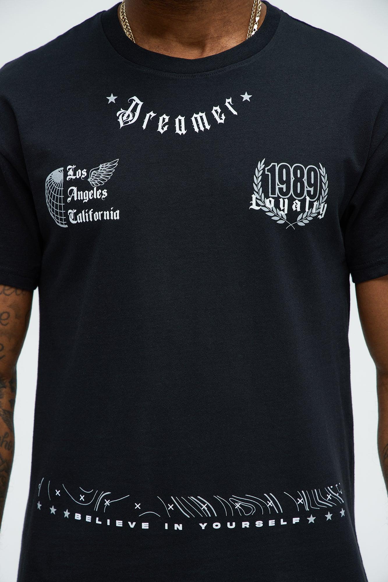 Los Angeles Dreamer Short Sleeve Tee - Black Product Image