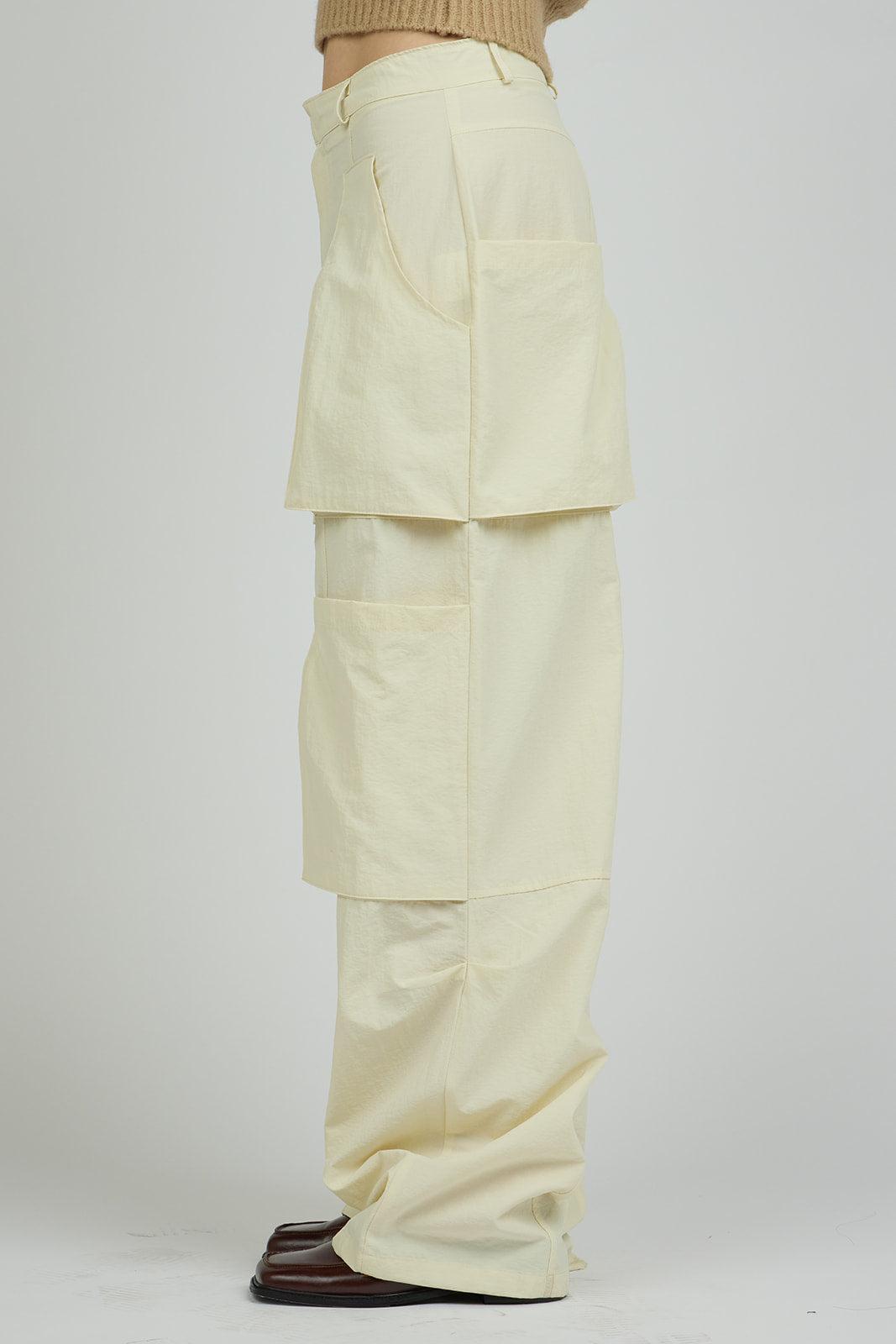 Rayleigh Cargo Pant in Cream Product Image