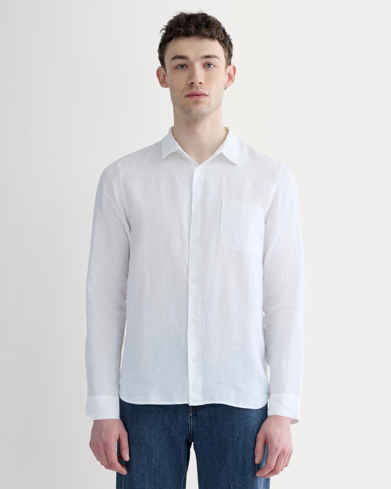Mens Classic Shirt in Linen by Everlane Product Image