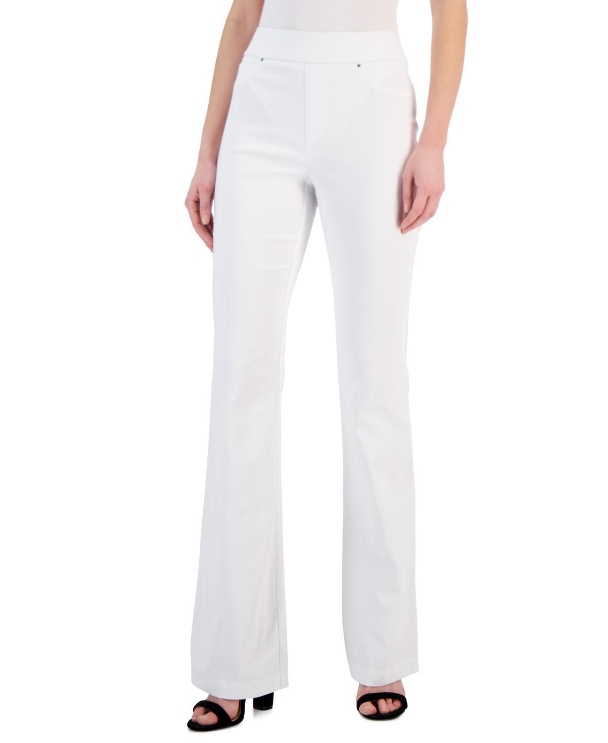 I.n.c. International Concepts Womens High-Rise Pull-On Flare-Leg Pants, Created for Macys Product Image