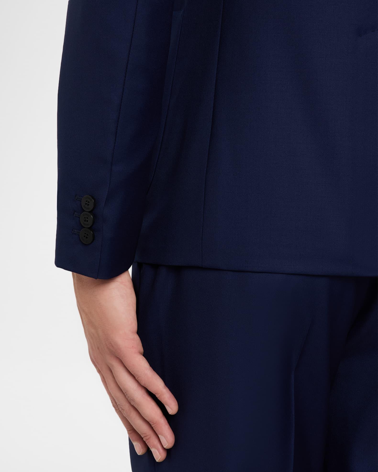 Men's Wool Single-Breasted Blazer Product Image