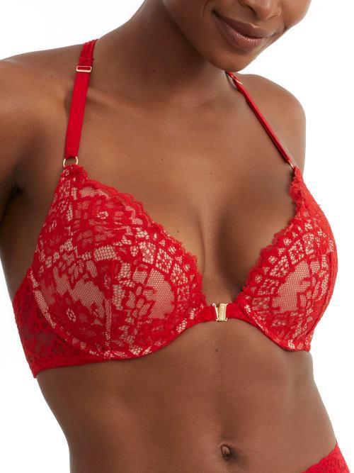 Womens Belle Fleur Push-Up Demi Bra Product Image