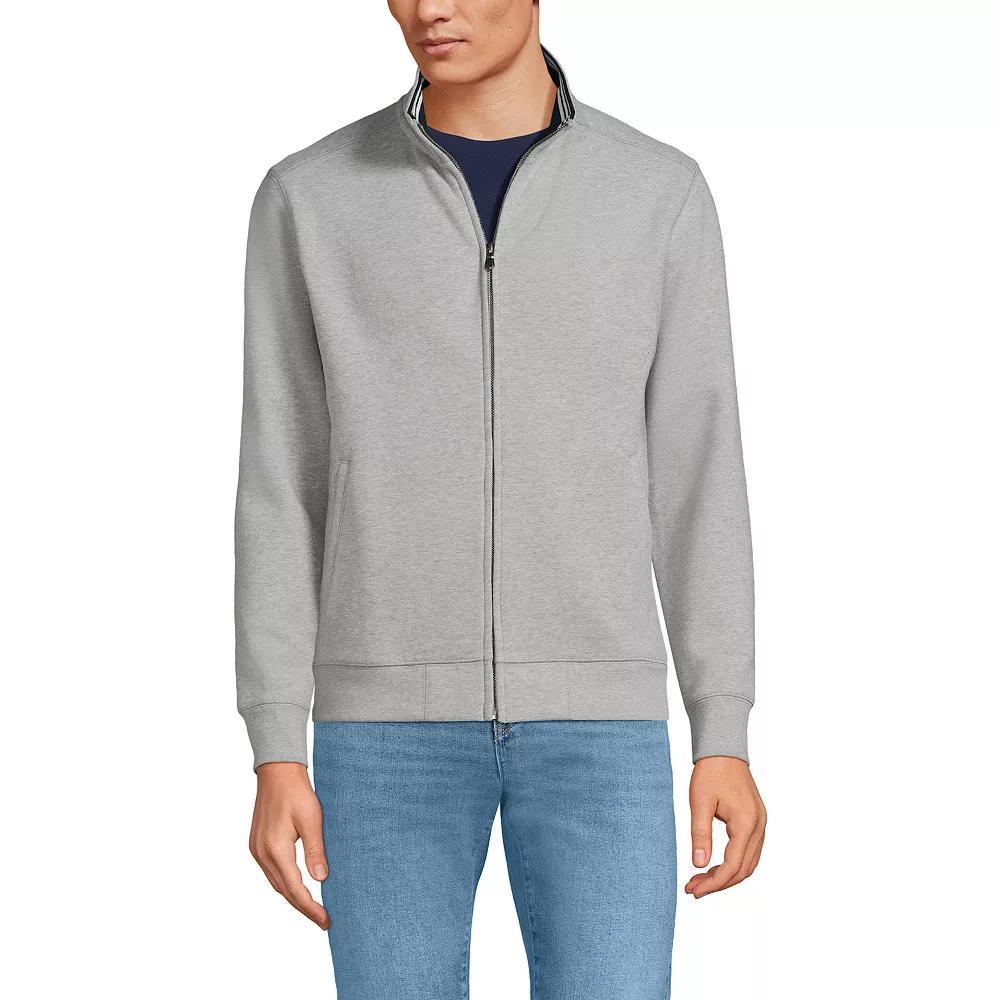 Men's Lands' End Serious Sweats Long Sleeve Zip-Up Sweatshirt,  Product Image