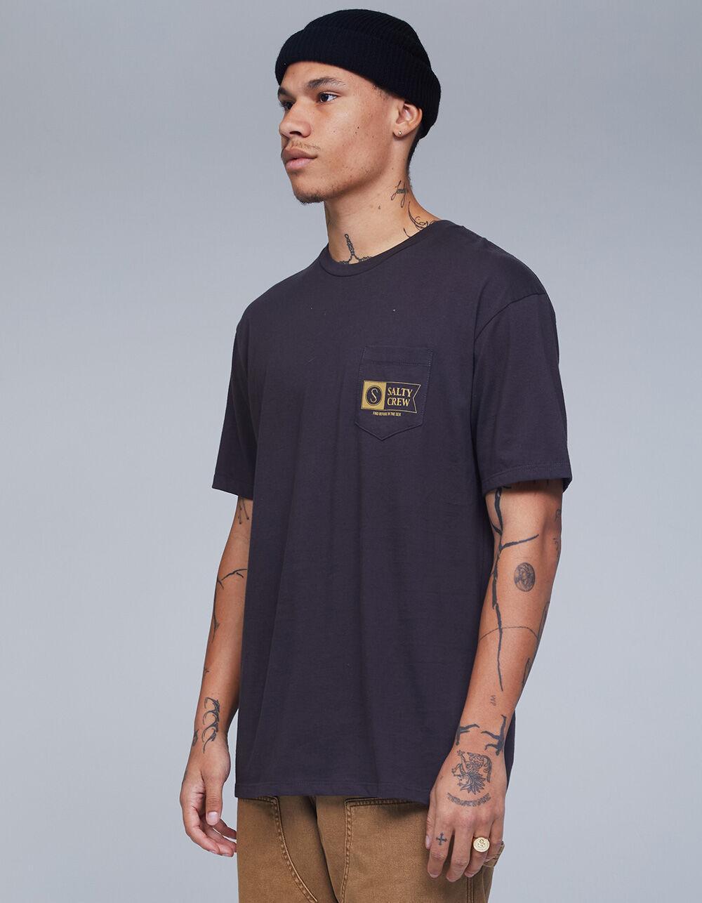 SALTY CREW Alpha Flag Mens Pocket Tee Product Image