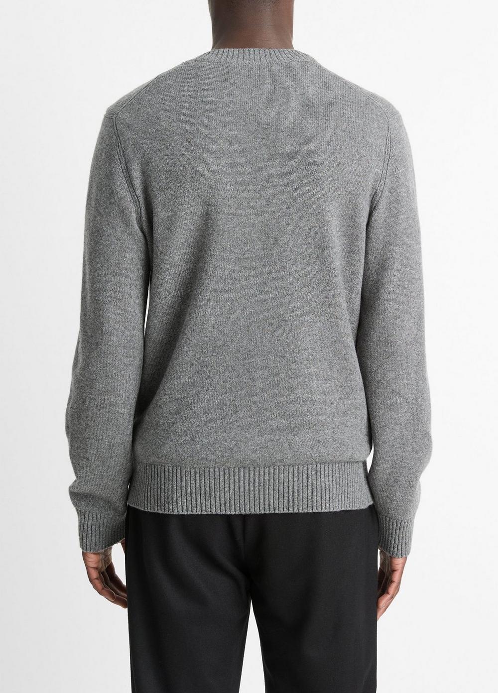 Classic Wool-Cashmere Crew Neck Sweater Product Image