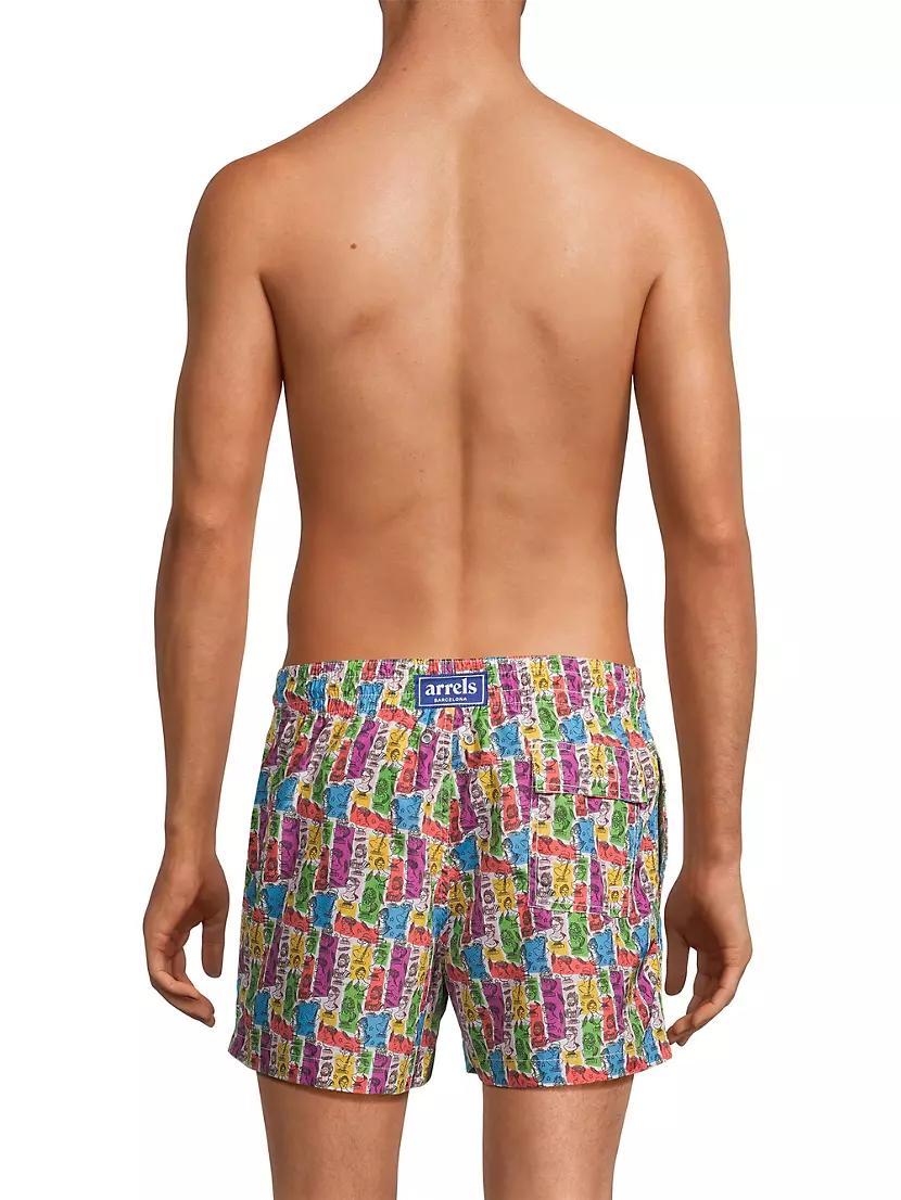 Italians Do It Better Graphic Swim Shorts Product Image