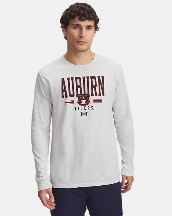 Mens UA Performance Cotton Collegiate Long Sleeve Product Image