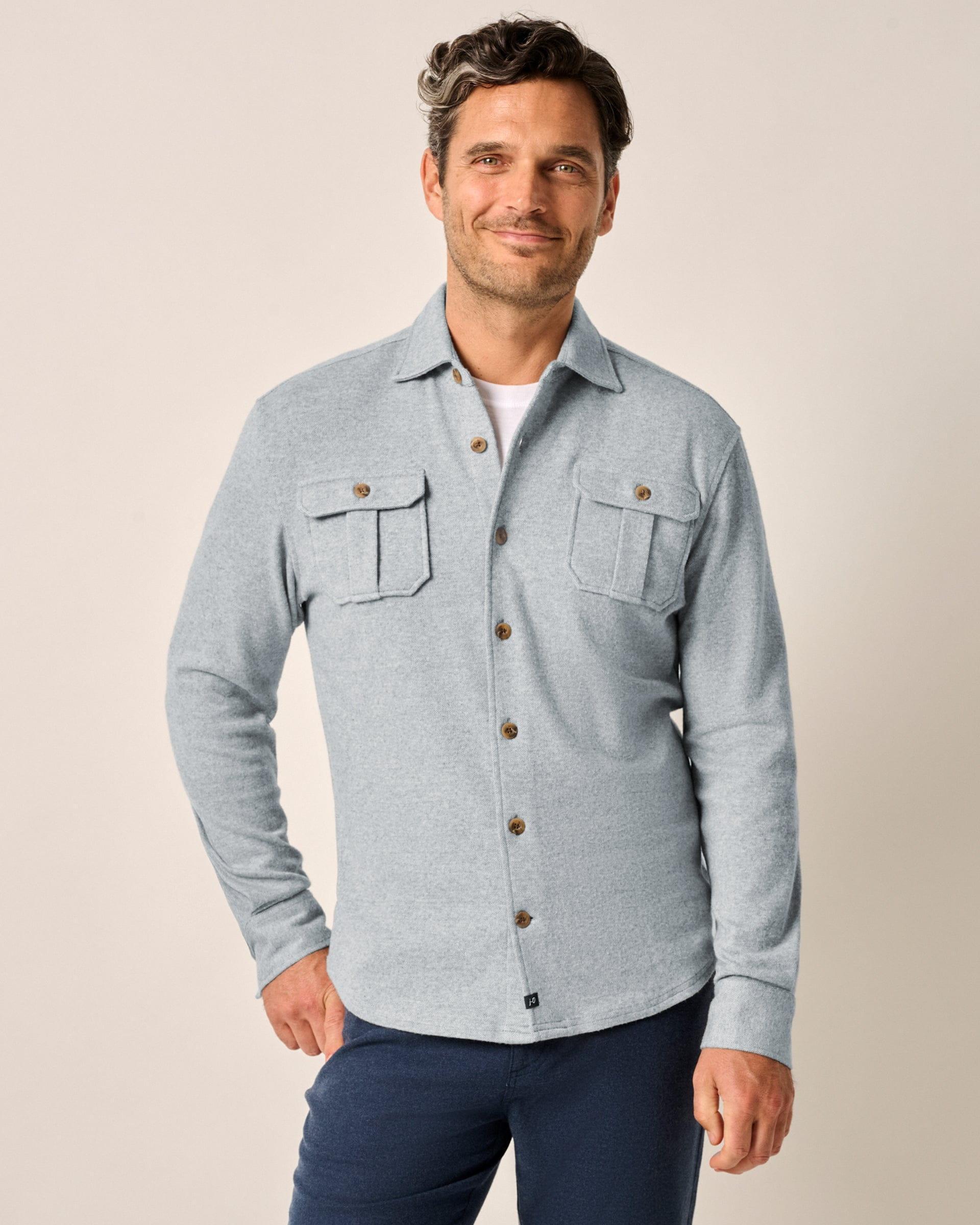 Brayden Stretch Flannel Lodge Shirt Male Product Image