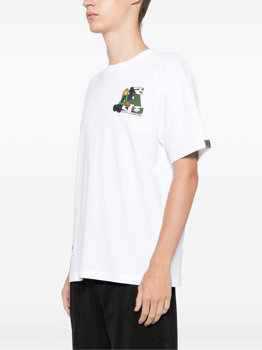 graphic-print cotton T-shirt Product Image