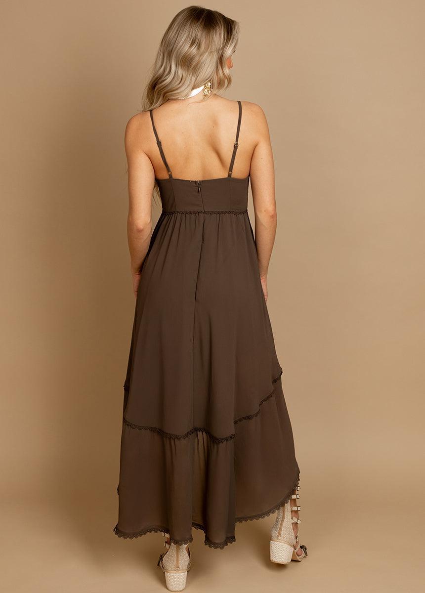 Vola Dress in Taupe Female Product Image