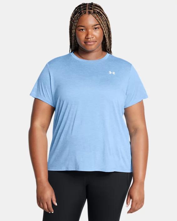 Plus Size Under Armour Tech Short Sleeve Graphic Tee, Womens Product Image