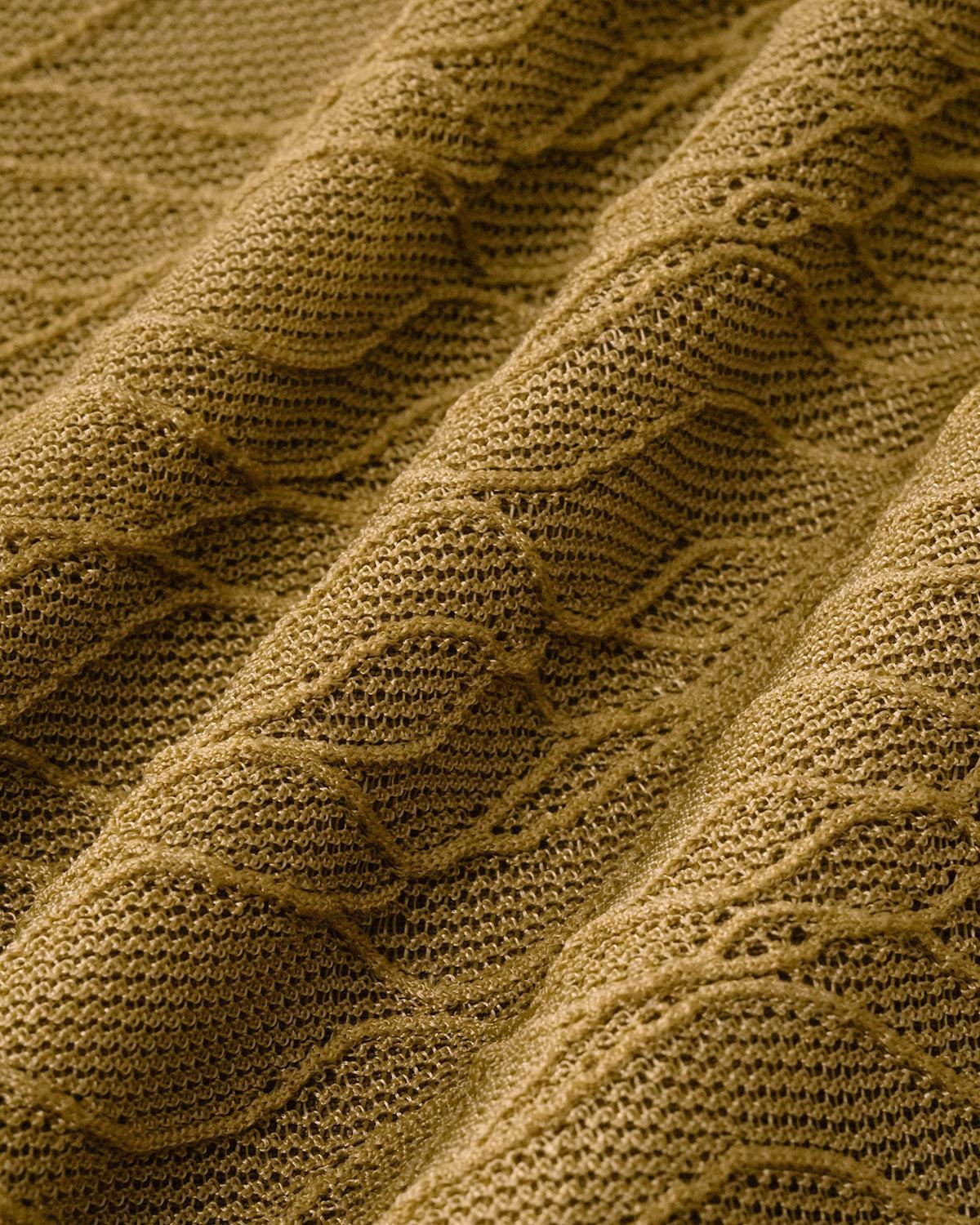 Green Off The Shoulder Bell Sleeve Tee Product Image