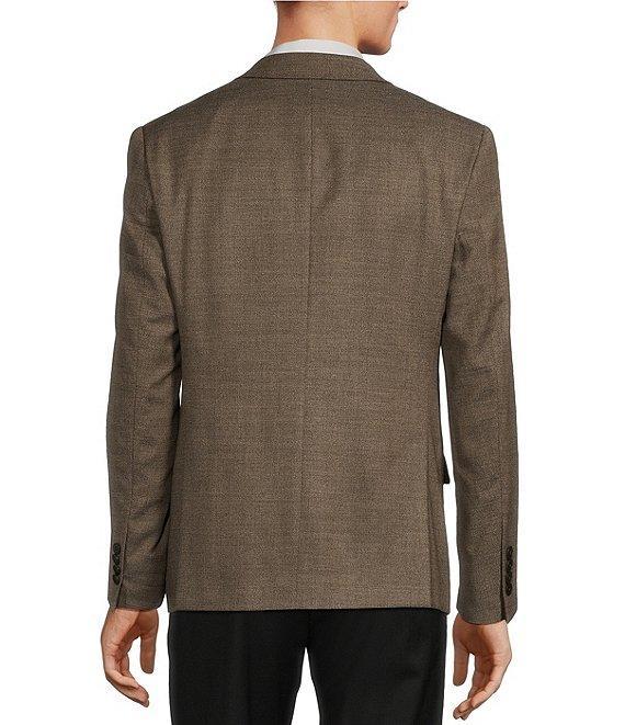 Armani Exchange Modern Fit Textured Solid Pattern Sport Coat Product Image