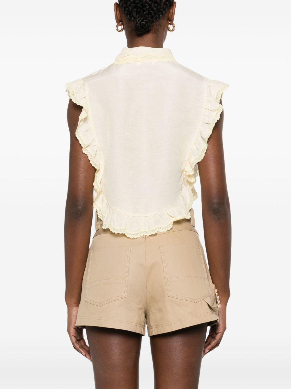 slub-texture shirt Product Image