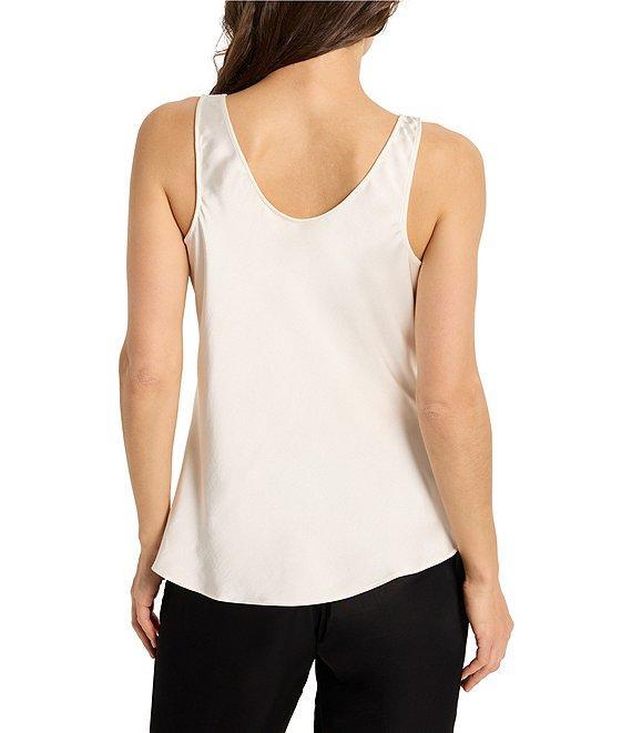 NIC + ZOE Day Gloss Scoop Neck Sleeveless Tank Product Image