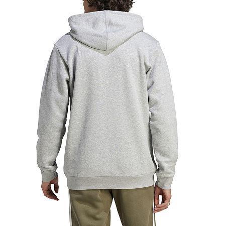 Mens adidas Essential Big Logo Fleece Hoodie Product Image