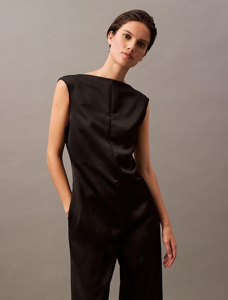 Satin Jumpsuit Product Image