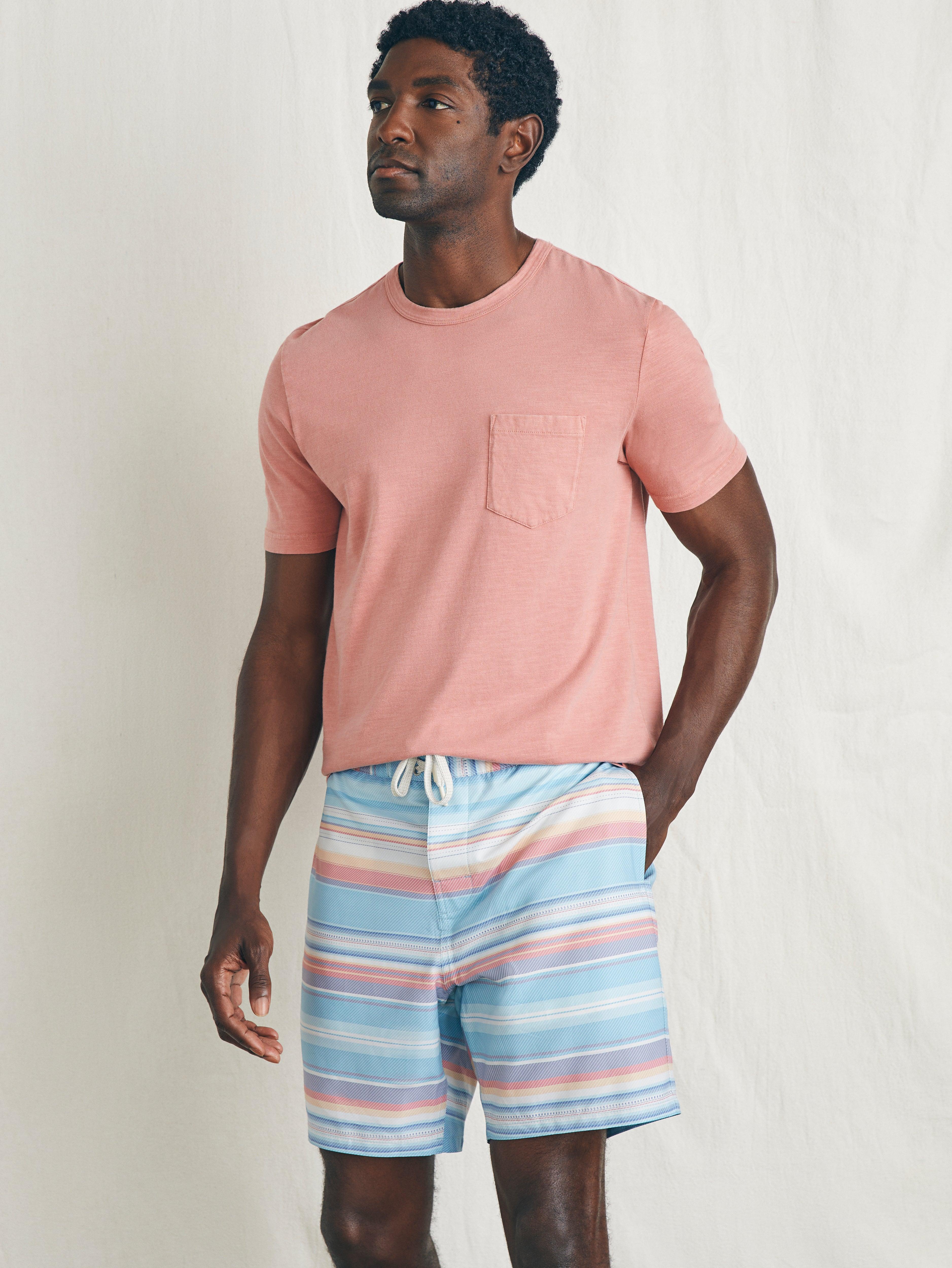 Sunwashed Boardshort - Island Sunrise Male Product Image