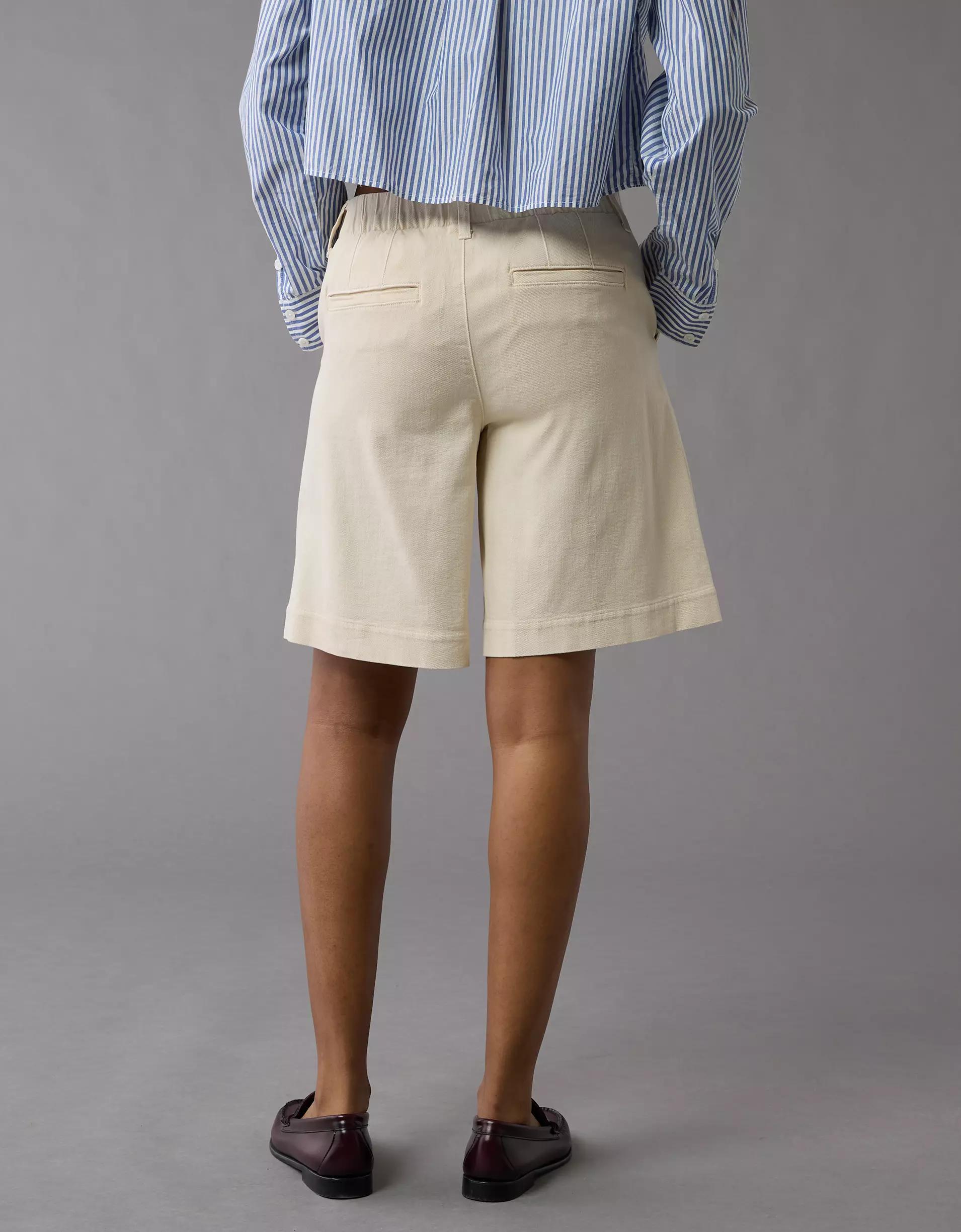 AE 11" Stretch High-Waisted Trouser Short Product Image