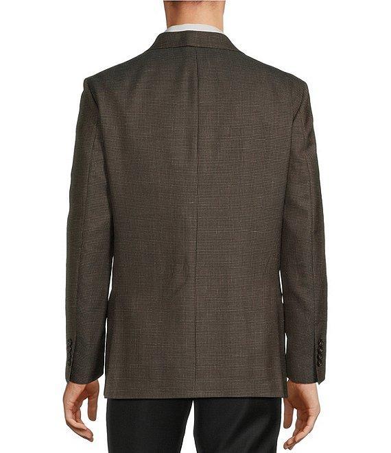 Hickey Freeman Classic Fit Houndstooth Pattern Sport Coat Product Image