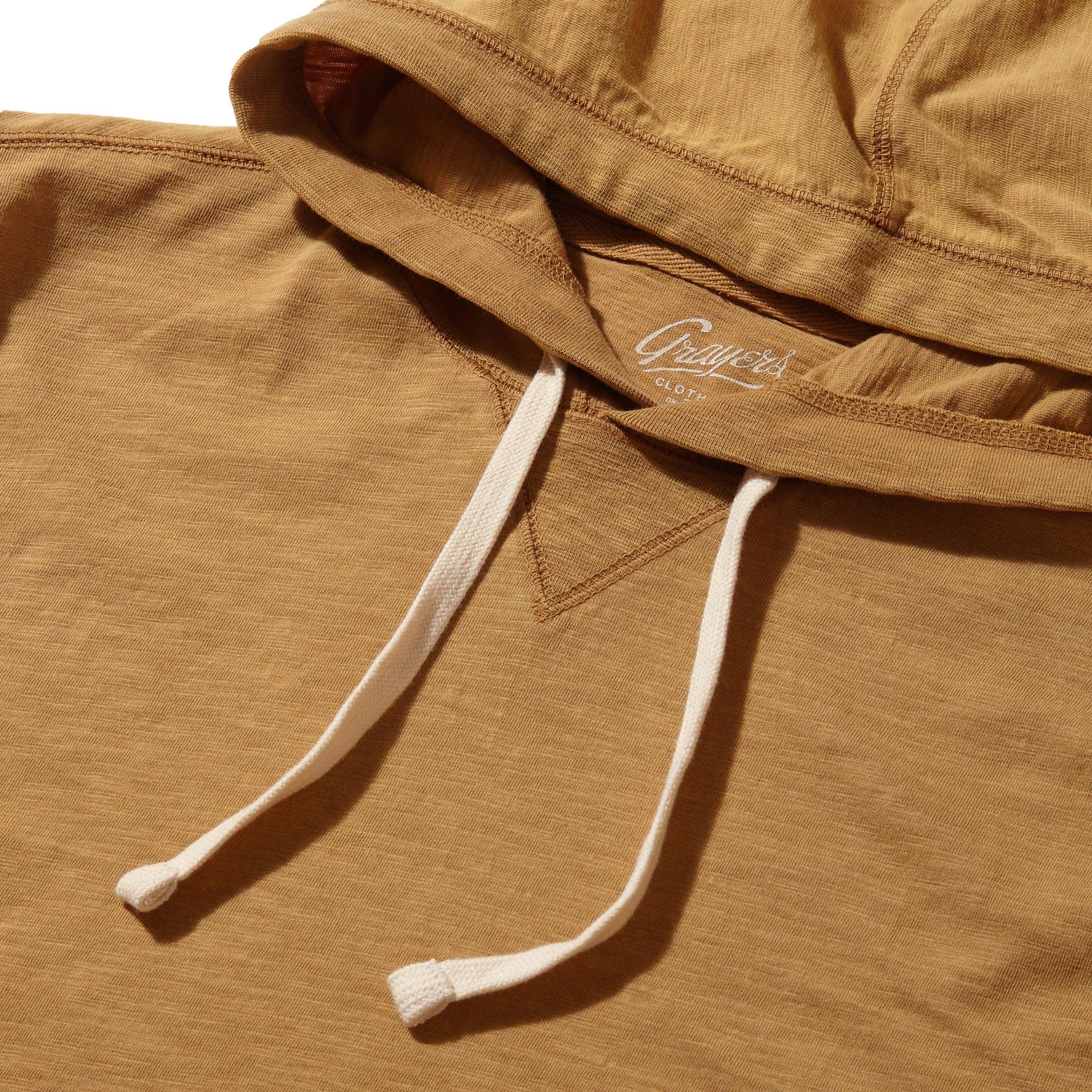 Hewitt Garment Dyed Hoodie - Dijon Product Image