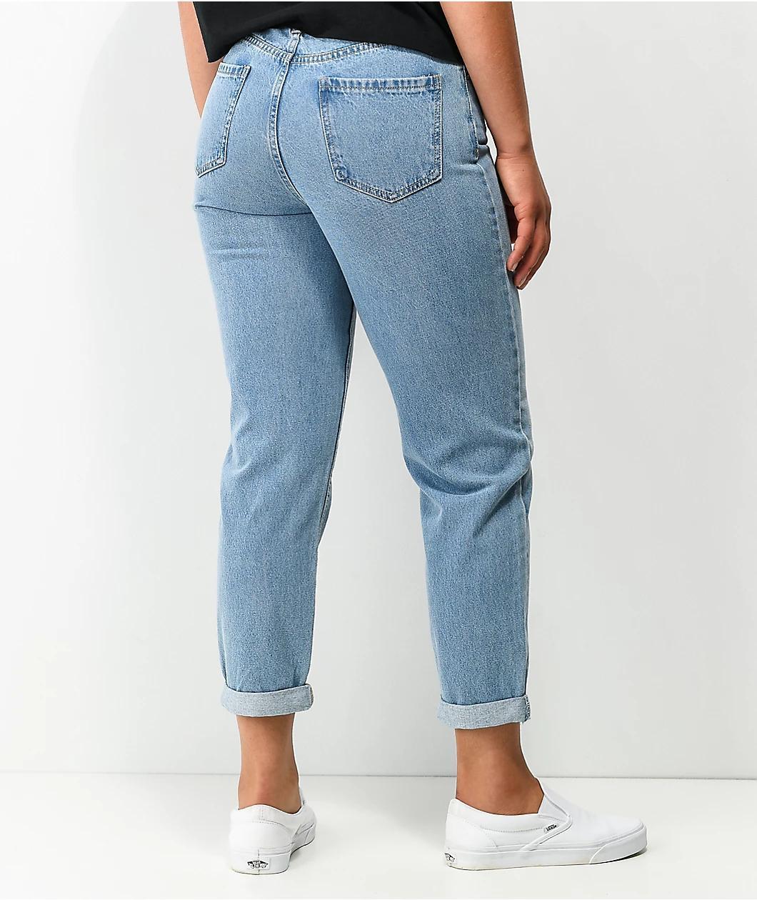 Unionbay Vintage Light Wash Mom Jeans Product Image