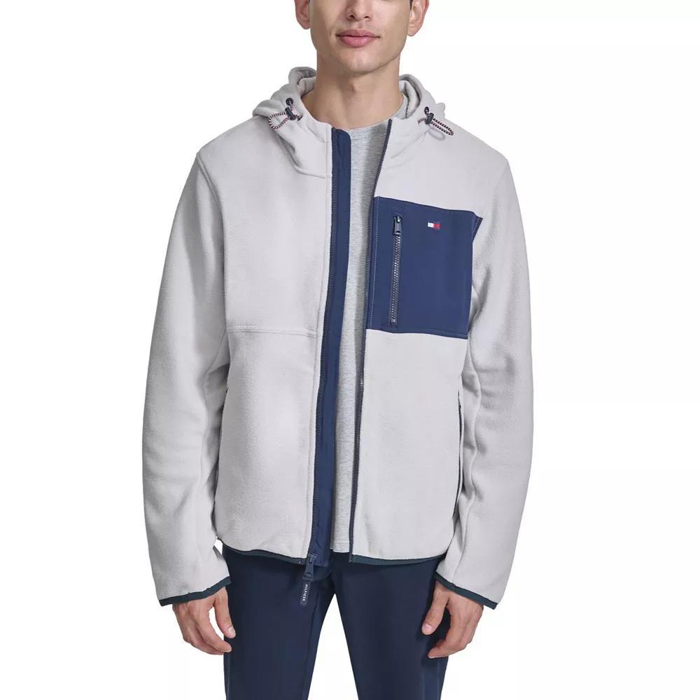 Men's Tommy Hilfiger Fleece Hooded Jacket,  Product Image