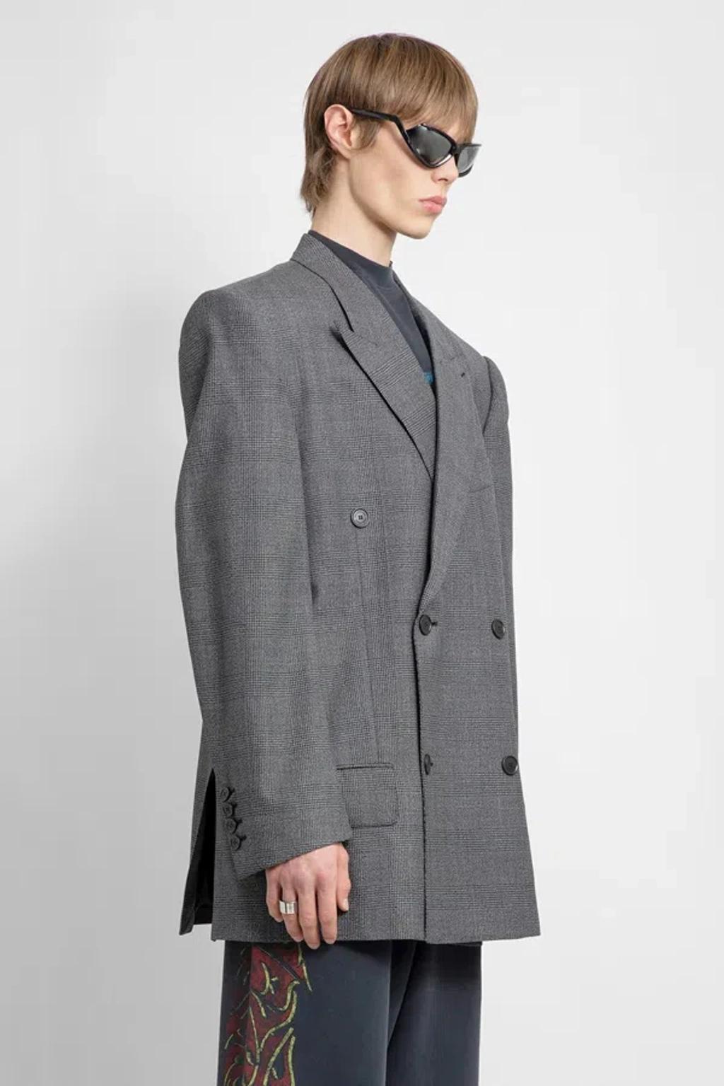 BALENCIAGA Blazers In Grey Product Image