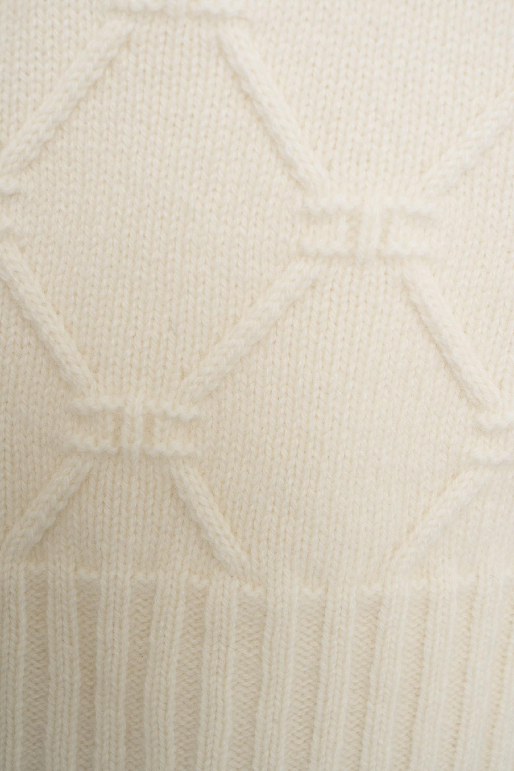 High neck wool sweater Product Image