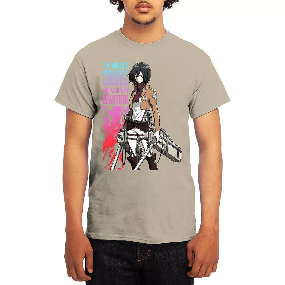 Men's Attack on Titan Hot Potato Tee, Size: XL, Green Product Image