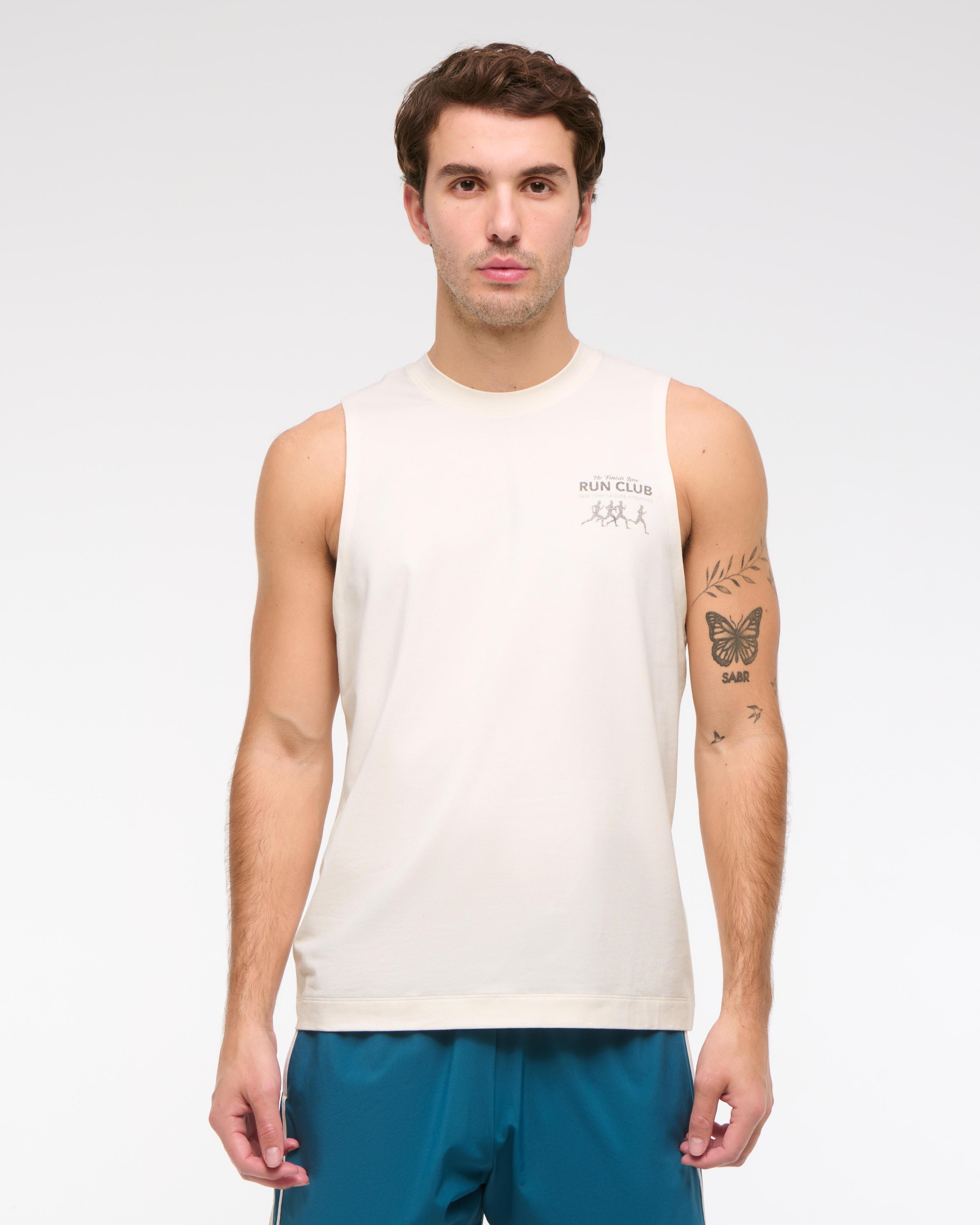 YPB Active Cotton-Blend Delt Fit Tank Product Image