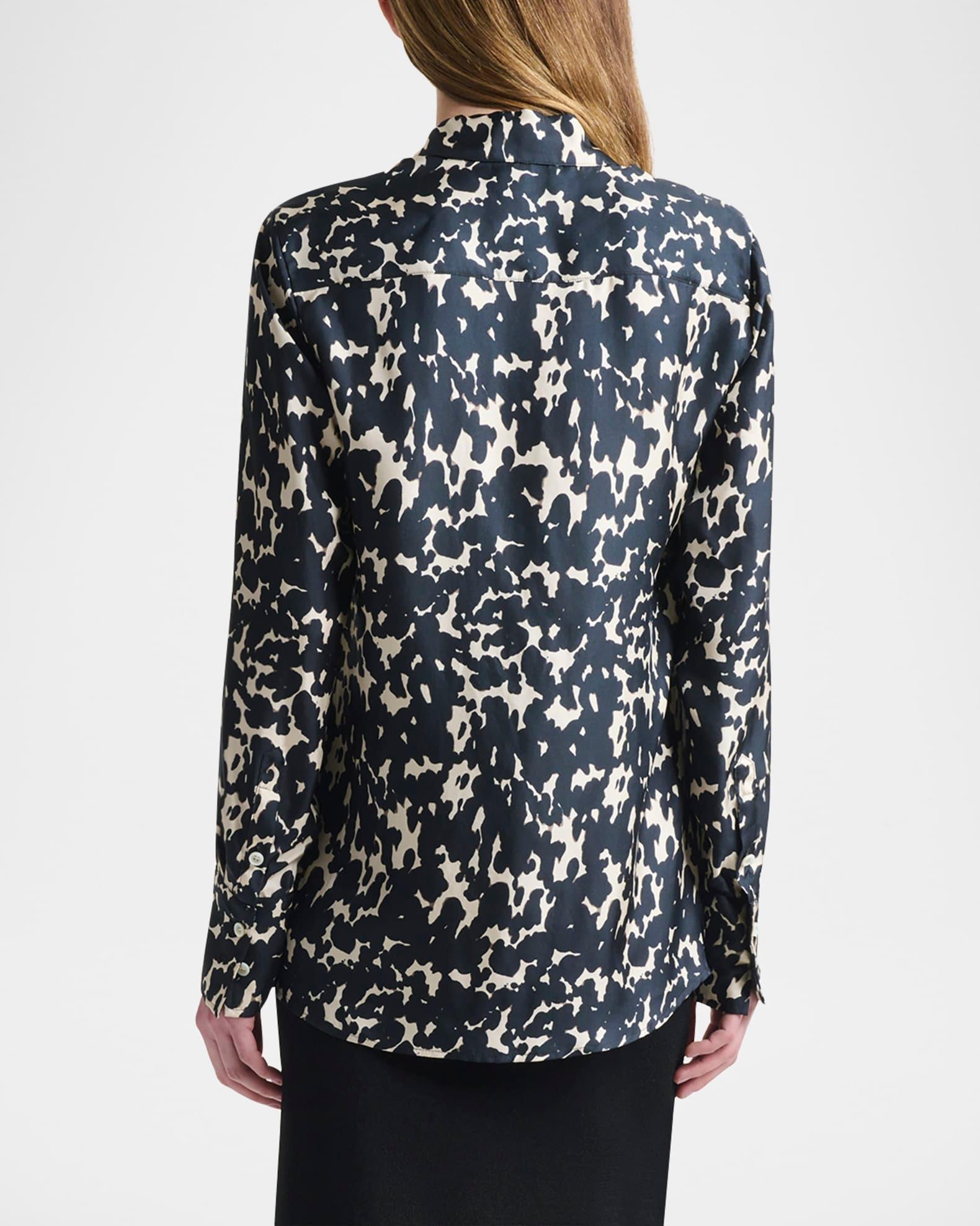 Chika Spotted Button-Down Top Product Image