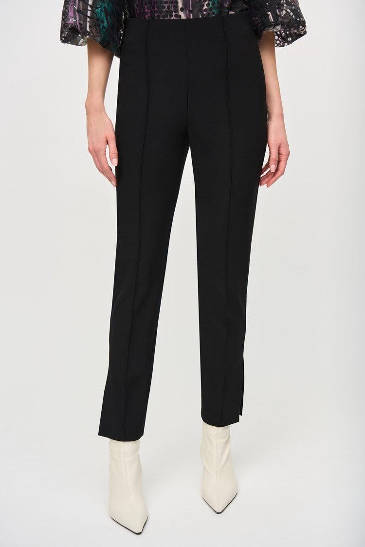 Silky Knit Pull-On Slim Fit Pants Product Image