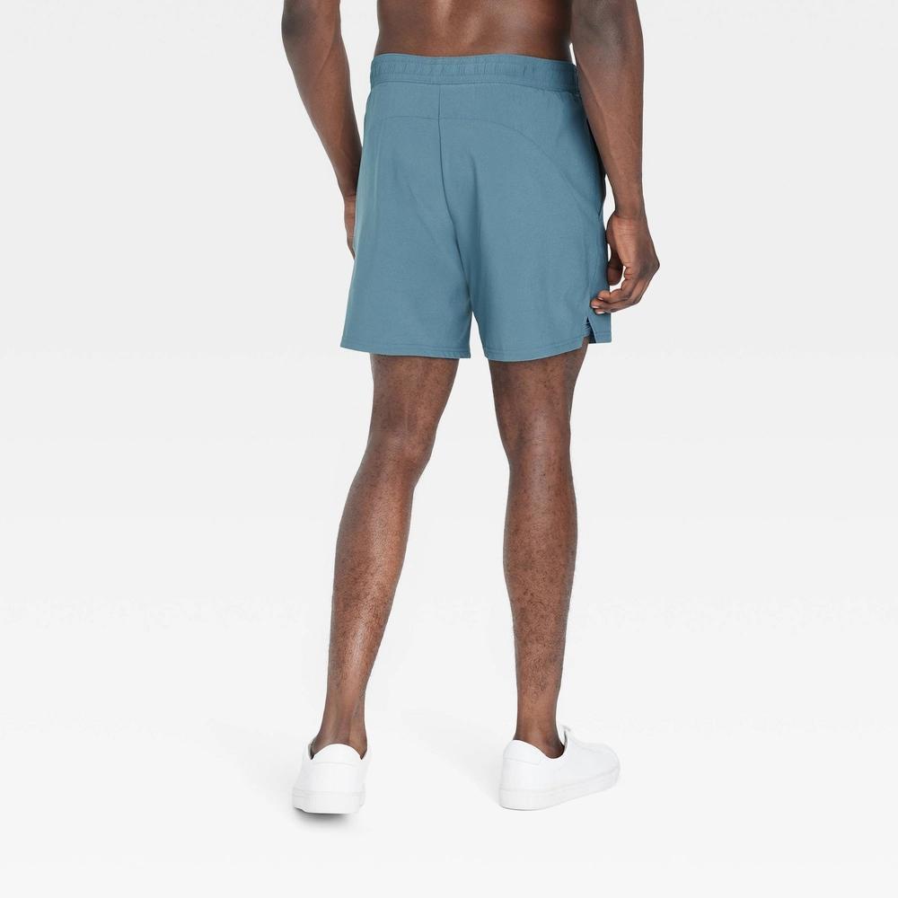 Mens Sport Shorts 7 - All In Motion Afternoon Blue XXL Product Image