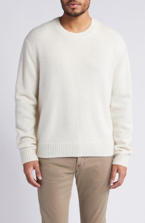 Mens Cashmere-Blend Crewneck Sweater Product Image