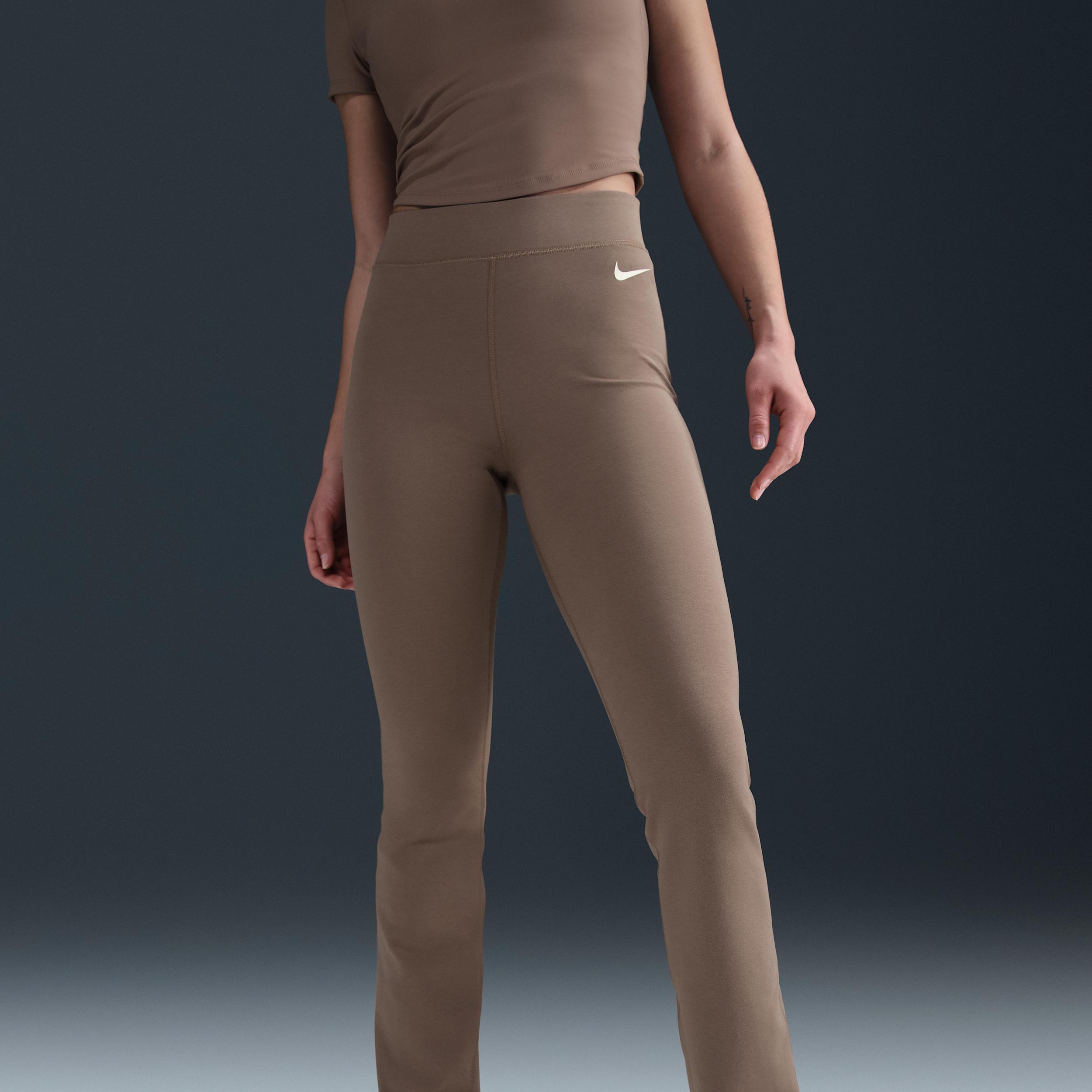 Womens Nike Sportswear Classic High-Waisted Bootcut Pants | HJ1011-233 Product Image