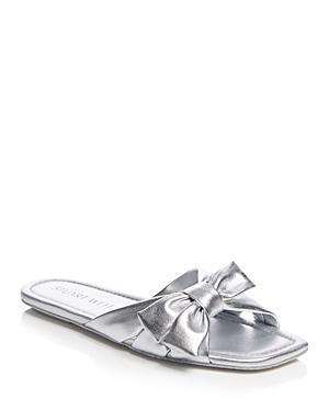 Womens Sofia Leather Slides Product Image