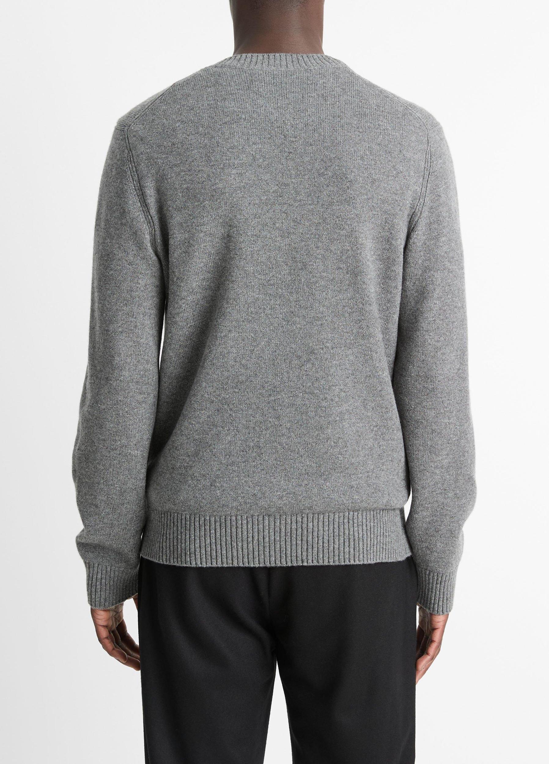 Classic Wool-Cashmere Crew Neck Sweater Product Image