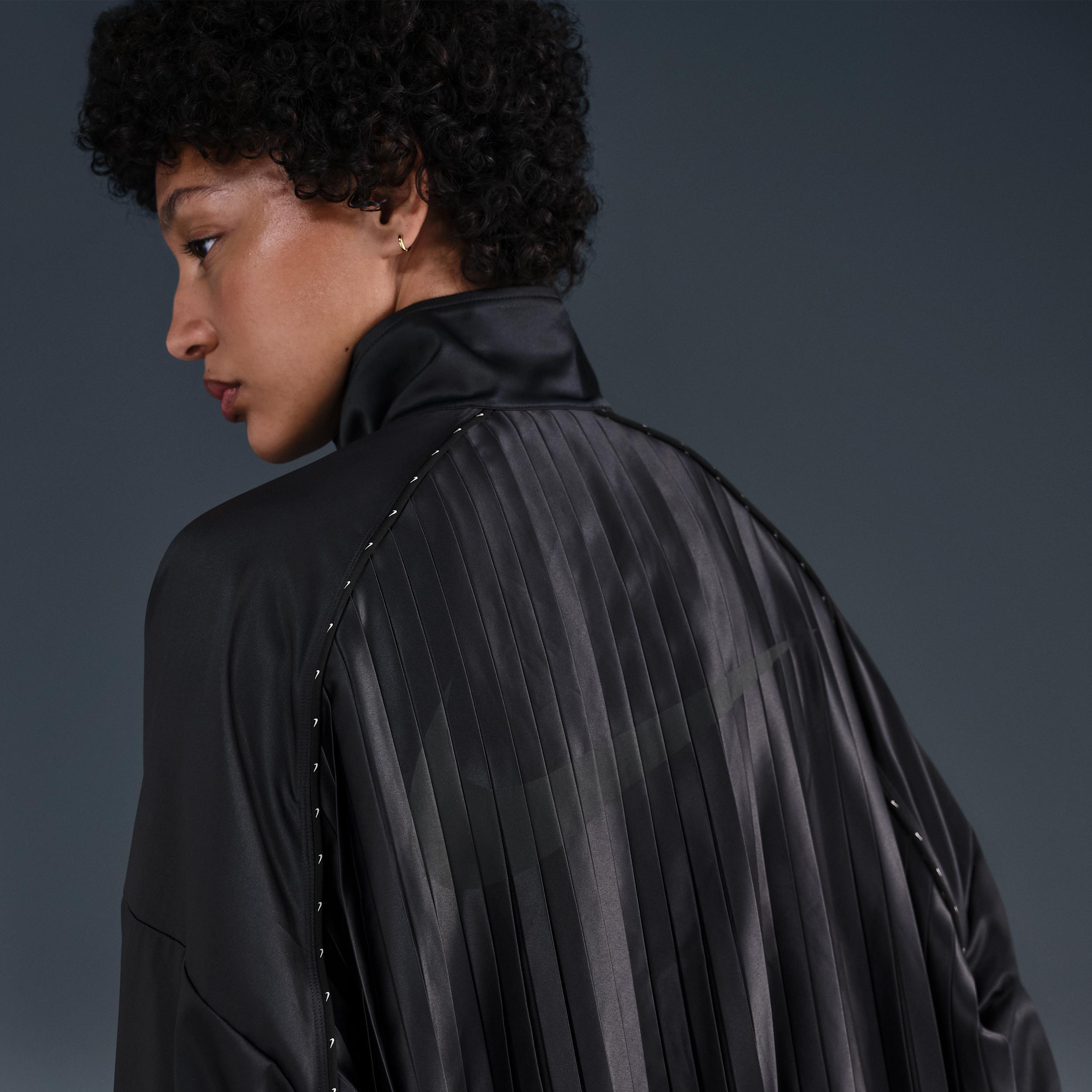 Womens Nike Sportswear Collection Pleated Track Jacket | HJ0516-133 Product Image