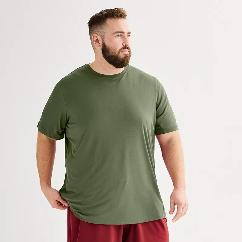 Big & Tall Tek Gear Dry Tek Tee, Mens Red Product Image