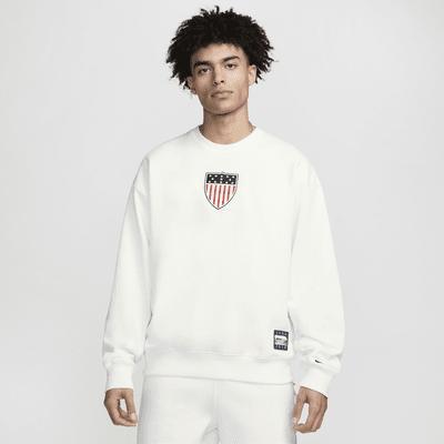 Team USA Solo Swoosh Men's Nike Crew-Neck Sweatshirt Product Image